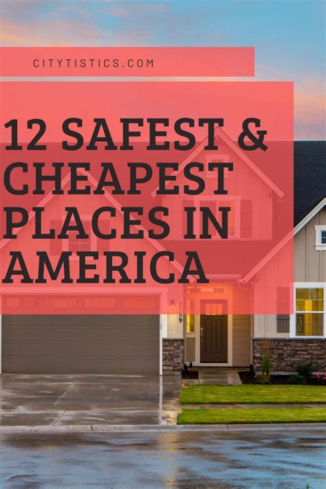 cheapest safest place to live.